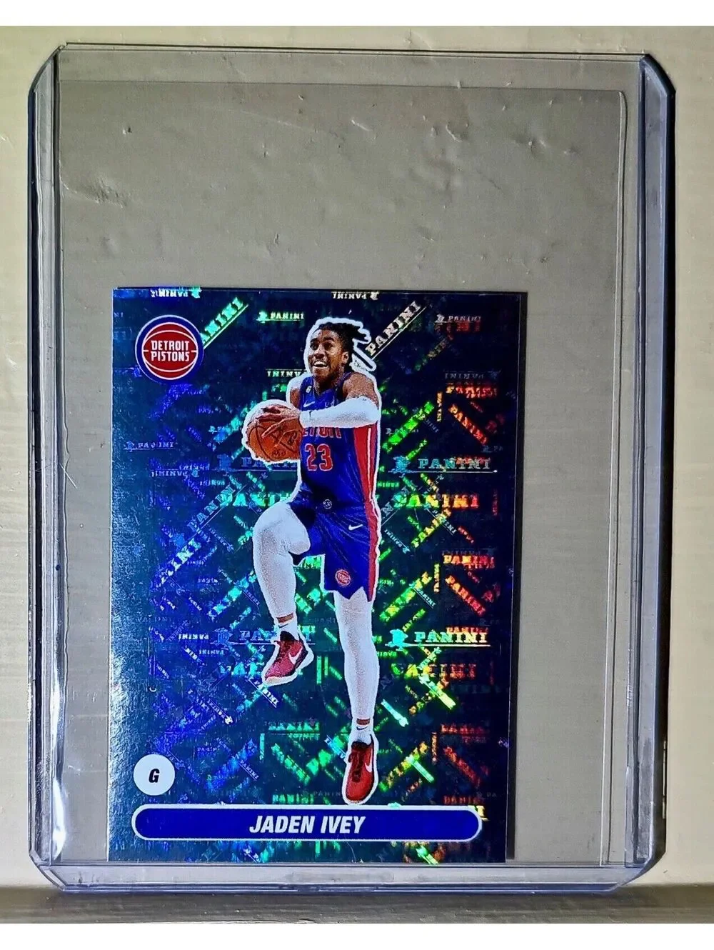 2023-24 Jaden Ivey Panini NBA Basketball #180 Sticker Detroit Pistons